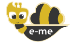 e-me logo