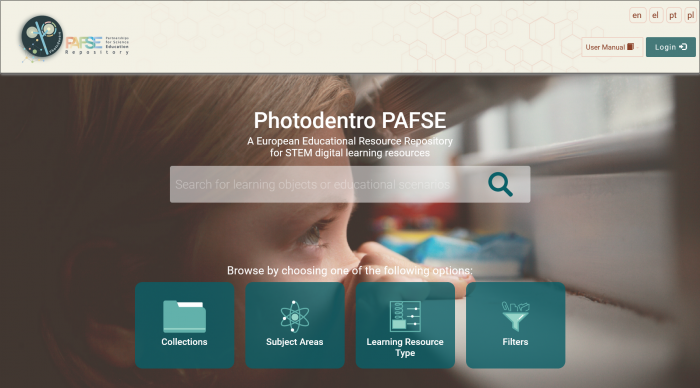 Φωτόδεντρο PAFSE: Νέο Ευρωπαϊκό Ψηφιακό Αποθετήριο για Μαθησιακά Αντικείμενα και Εκπαιδευτικά Σενάρια STEM!